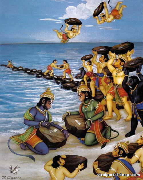 Мост Рамы, Индия, Шри Ланка,всемирная история