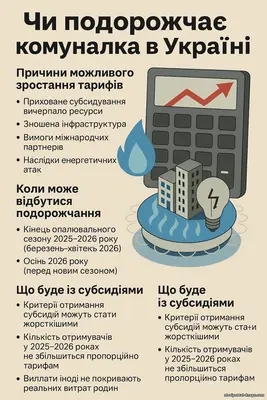 Чи подорожчає комуналка в Україні: реальні причини, можливі терміни й наслідки