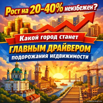 Рост на 20–40% неизбежен? Какой город станет главным драйвером подорожания недвижимости после войны?