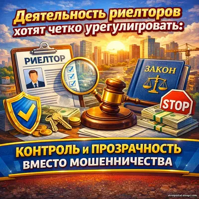 Рынок риелторских услуг хотят вывести из тени: деятельность посредников планируют четко урегулировать