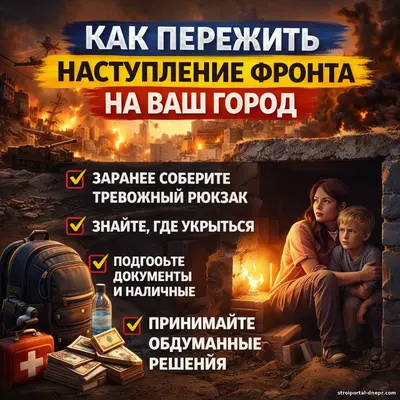 Как пережить наступление фронта на ваш город: подробная инструкция для гражданских