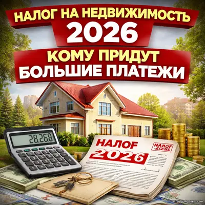 Новый налог на недвижимость 2026: кому придут огромные платежки и как не переплатить