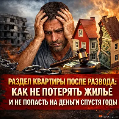 Раздел квартиры после развода: как не потерять жильё и не попасть на деньги спустя годы