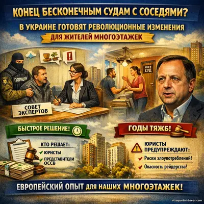 В Украине готовят революционные изменения для жителей многоэтажек