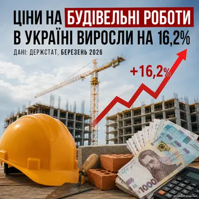 Строительный шок 2026: цены на ремонт и стройку в Украине рванули вверх — что будет летом