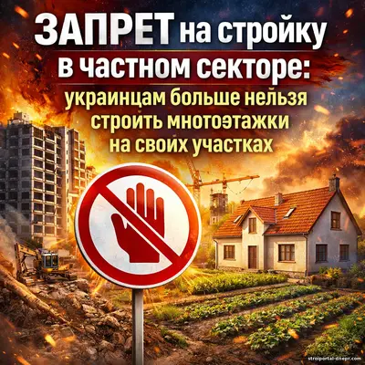 Запрет на стройку в частном секторе: украинцам больше нельзя строить многоэтажки на своих участках