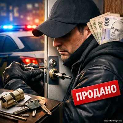 Менял замки и продавал квартиры: в Днепре поймали дерзкого мошенника