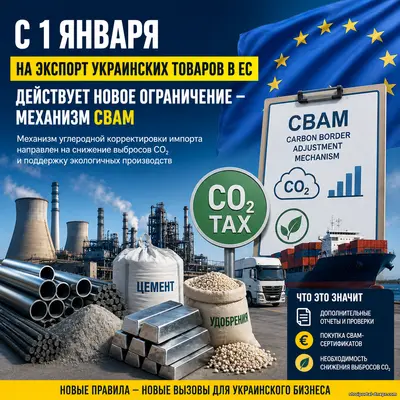 Европа вводит новые ограничения для Украины: как механизм CBAM изменит экспорт, цены и будущее украинской промышленности