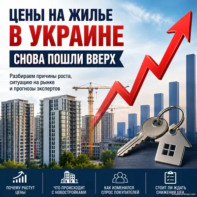 Цены на жилье снова рванули вверх: почему квартиры в Украине дорожают быстрее, чем ожидали эксперты