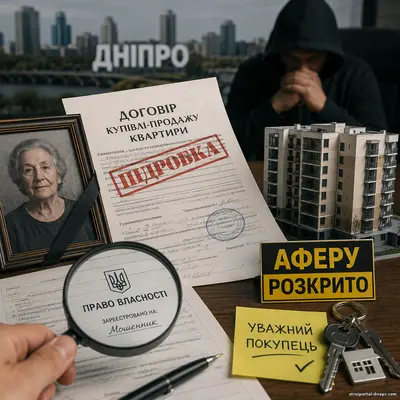 Подделал документы на квартиру умершей женщины и едва не получил миллионы: в Днепре раскрыли дерзкую аферу с недвижимостью