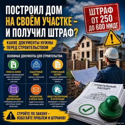 Построил дом на своём участке — и получил штраф? Какие документы нужны украинцам перед началом строительства