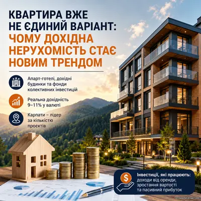 Квартира уже не единственный вариант: почему украинские девелоперы делают ставку на доходную недвижимость и сколько на этом можно заработать