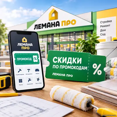 Промокоды Лемана ПРО на сентябрь 2026: как получить скидку и сэкономить на ремонте, строительстве и товарах для дома