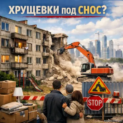 Хрущевки под снос? Что ждет владельцев старых квартир в Украине