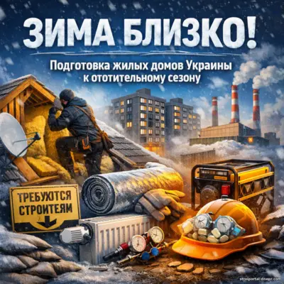 Зима близко: более 20% жилых домов Украины ещё не готовы к отопительному сезону - успеют ли всё подготовить?