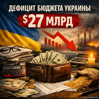 Украина столкнулась с дефицитом $27 млрд: что происходит с бюджетом и чем это грозит стране