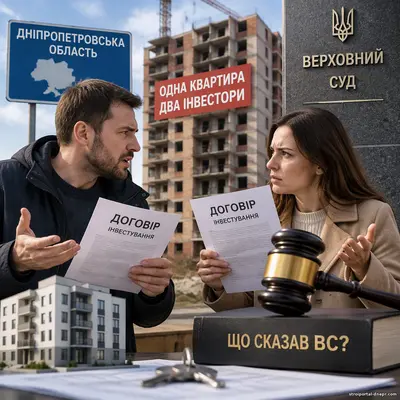 Одну квартиру продали дважды: в Днепропетровской области инвестор заплатил за жилье, а потом его продали другому — что решил Верховный Суд
