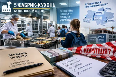65 тысяч порций вместо очной школы? Украина строит 5 фабрик-кухонь во время войны — куда уходят приоритеты