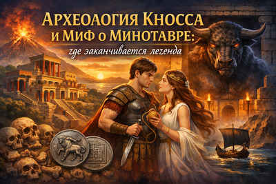 Археология Кносса и миф о Минотавре: где заканчивается легенда